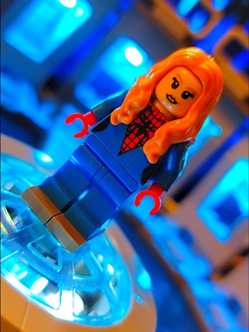 Spiderman Spider Girl Minifigure Lego Compatible